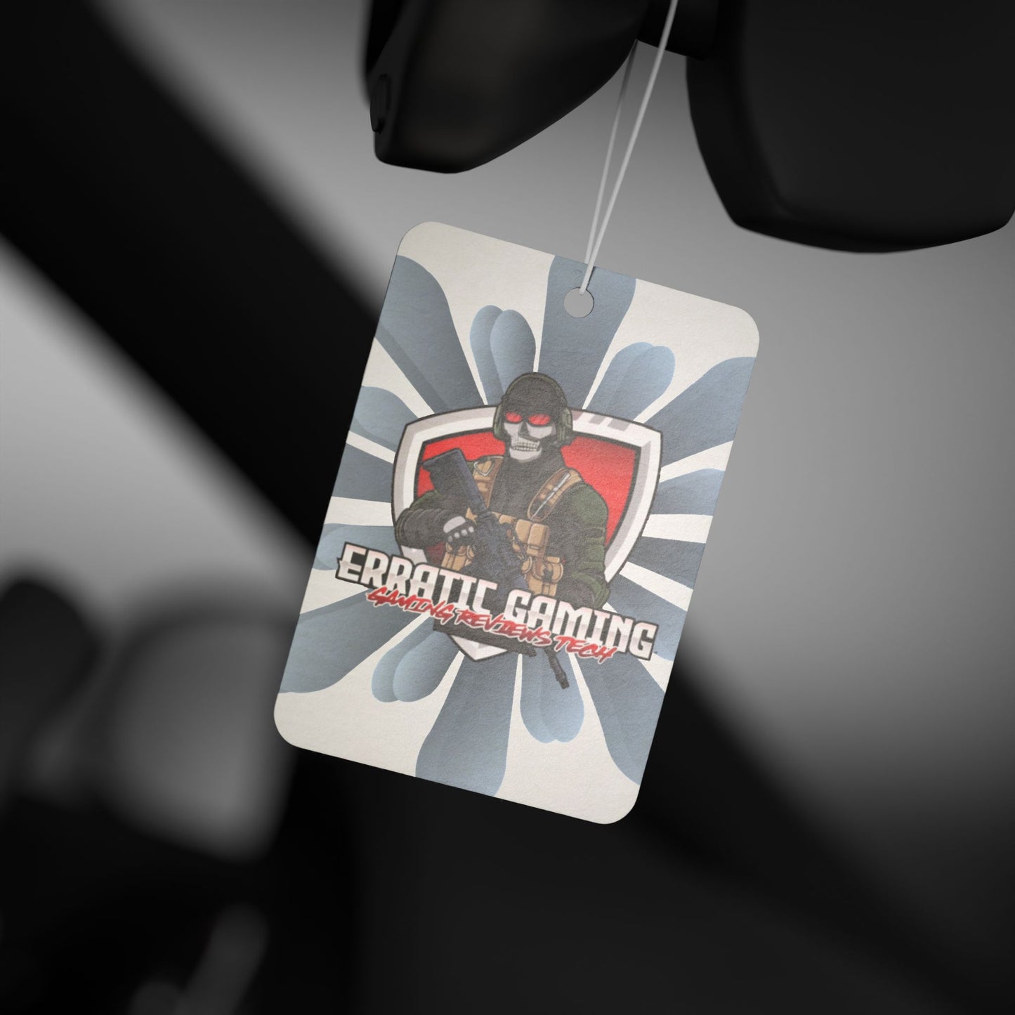 Erratic Gaming Car Air Freshener – Perfect for Gamers!