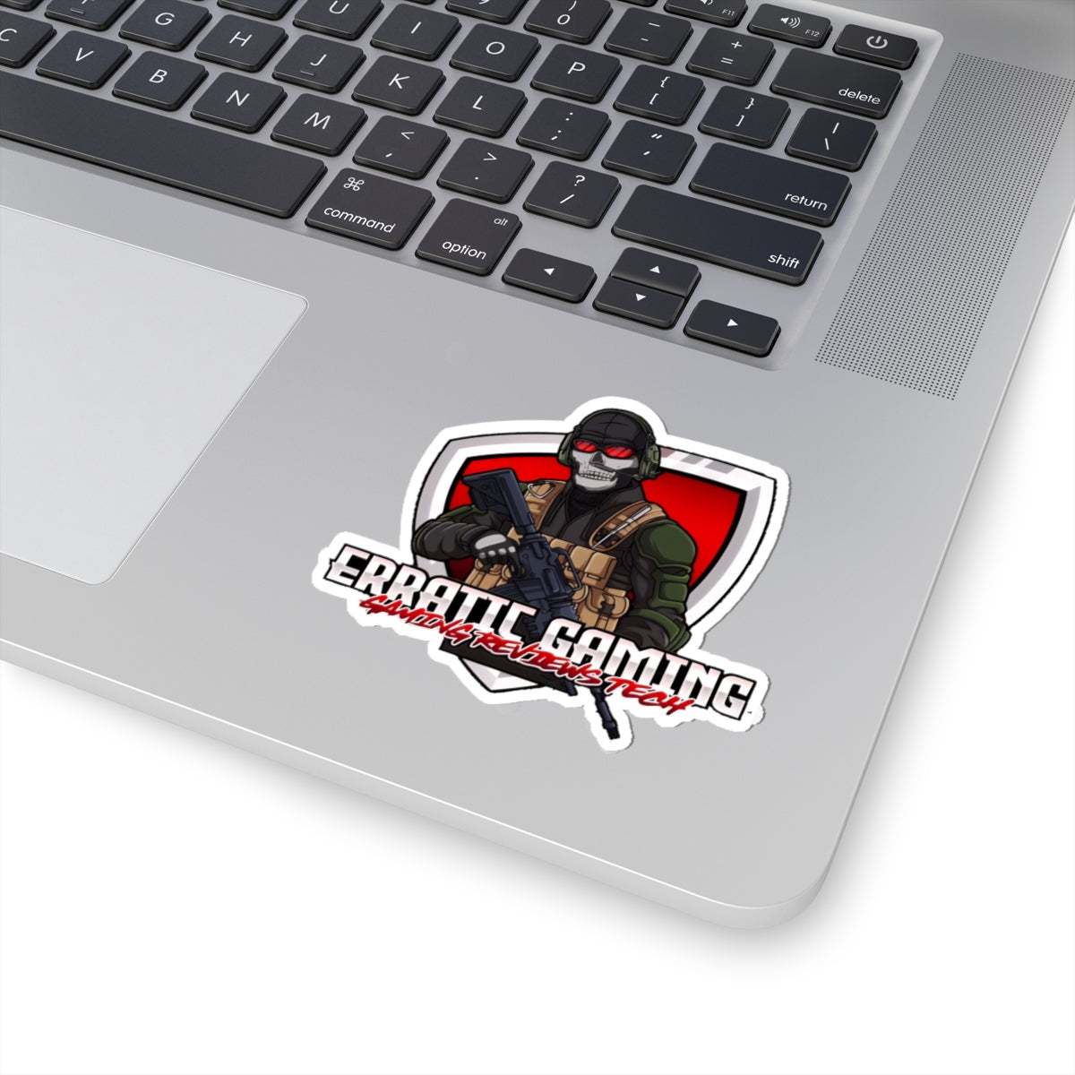Erratic Gaming High Quality Stickers - Cool Gamer Vinyl Decals for Laptops and Consoles