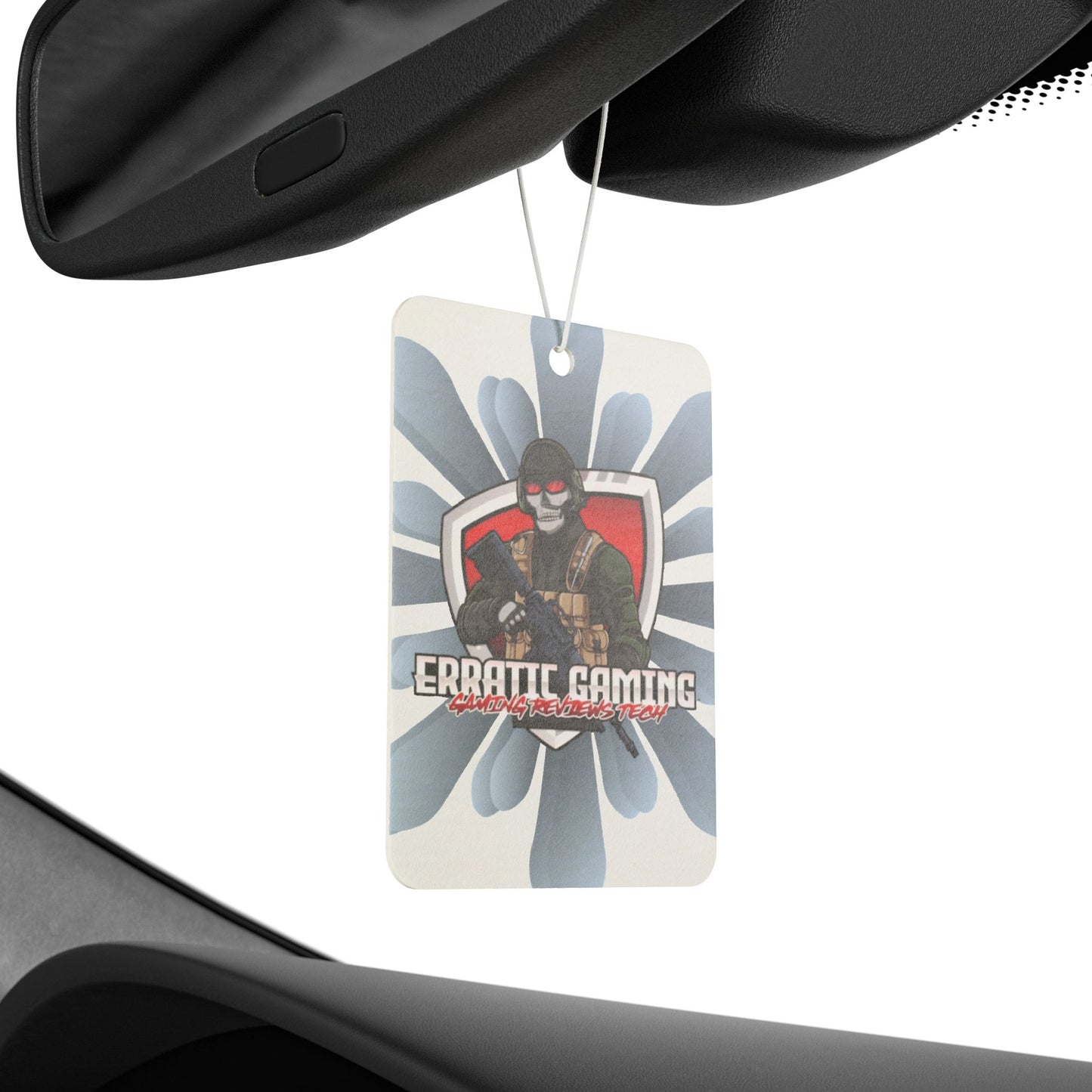 Erratic Gaming Car Air Freshener – Perfect for Gamers!